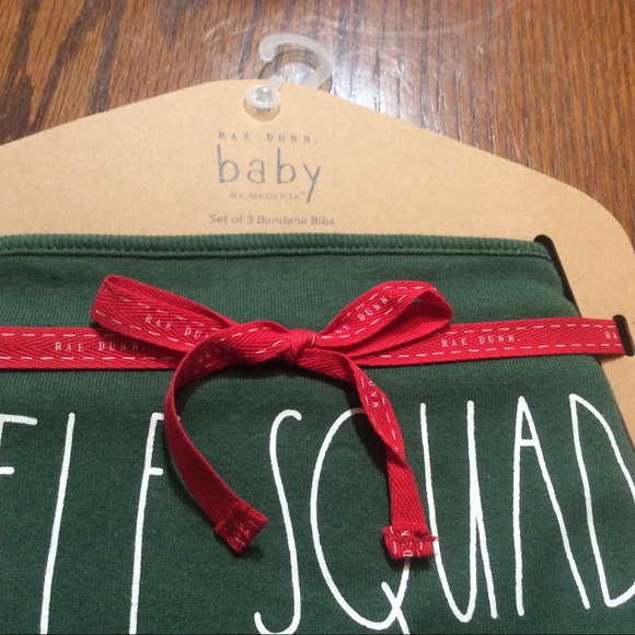 Rae Dunn baby Christmas Bibs - Picture 2 of 6